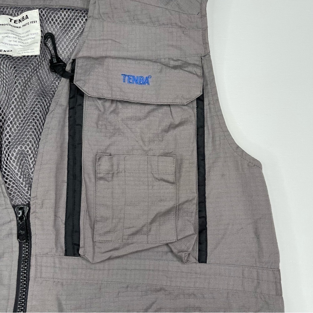 Tenba Travel Vest Airplane Carryon Photography Birding Hiking Fishing Ripstop - Picture 3 of 16